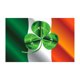 thumbnail image 2 of Decoraciones para el Día de San Patricio, bandera de jardín para el Día de San Patricio, decoración para el ambiente festivo del patio, bandera colgante con fondo de tréboles verdes, bandera colgante, 2 of 8
