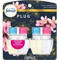 thumbnail image 1 of Febrezee Plug In Refills New Luxe Limited Edition Plug In for Odor-Fighting Fade Defy PLUG Air Freshener, (2) Count of 0.87 fl oz Refills (Japanese Cherry Blossom), 1 of 1