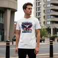 thumbnail image 3 of Smartprints Freedom Lives on 250Th Anniversary Men's T-Shirt White, Cotton, S, 3 of 4