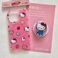 thumbnail image 3 of Sanrio funda de teléfono con soporte magnético para iPhone, carcasa dura de carga inalámbrica Magsafe para iPhone 16, 15, 14, 12, 11 Pro Max, 13 Mini, 3 of 5