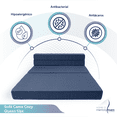 thumbnail image 3 of Sofá Cama Plegable - Queen Size - Azul Marino Memory Foam SOFA CAMA COZY, 3 of 10