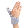 thumbnail image 2 of PENGXIANG Stabilisateur d'Attelle de Pouce avec Support de Poignet Corset Réglable Carpien (Gris), 2 of 8