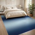 thumbnail image 3 of ODIKA 8'x10' Washable Area Rug Durable, Non-Slip With Abstract Gradient Ombre And Accent Field Shag Solid Color Playful for Living Room, Under Sectional, Family, 3 of 7