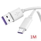 thumbnail image 5 of Injueey Cable de carga USB C de repuesto para tipo C, línea de datos móviles, línea alámbrica de carga rápida, accesorios de Cable USB Teléfono y Comunicación Blanco 1m, 5 of 6