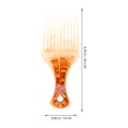thumbnail image 2 of Smooth Hair Pick Comb No Frizz Hair Lift Pick Comb for Hairstyle (Coffee), 2 of 4