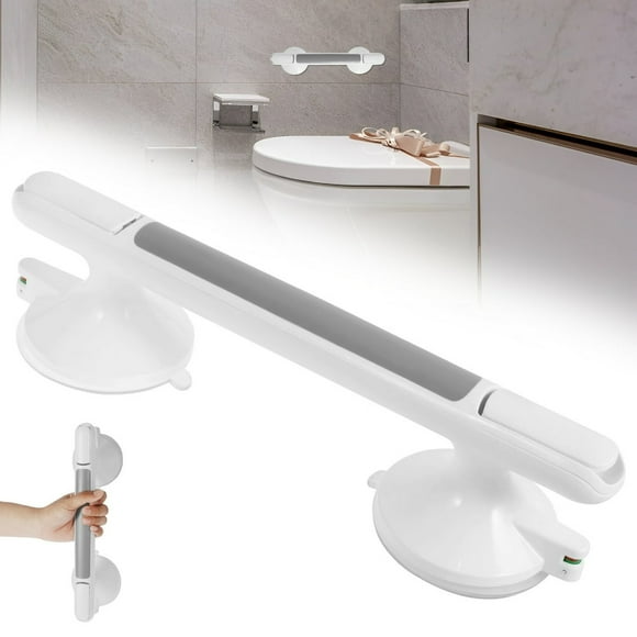 YOPTOP Shower Handle No Drill Shower Grab Bars Non-slip Safety Hand Rail Removal Suction Cup Grab Bar Strong Bath Grab Handle Shower Balance Bar 110KG Weight Capacity for Seniors Elderly Bathroo