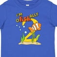 thumbnail image 4 of Inktastic I'm O-fish-ally Two Cute Clownfish Second Birthday Boys or Girls Baby T-Shirt, 4 of 5