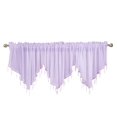 thumbnail image 4 of Pure Color Nordic Concise Modern Geometric Triangular Screen Curtain, 4 of 9