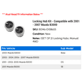 thumbnail image 2 of Locking Hub Kit - Compatible with 2001 - 2007 Mazda B3000 2002 2003 2004 2005 2006, 2 of 3
