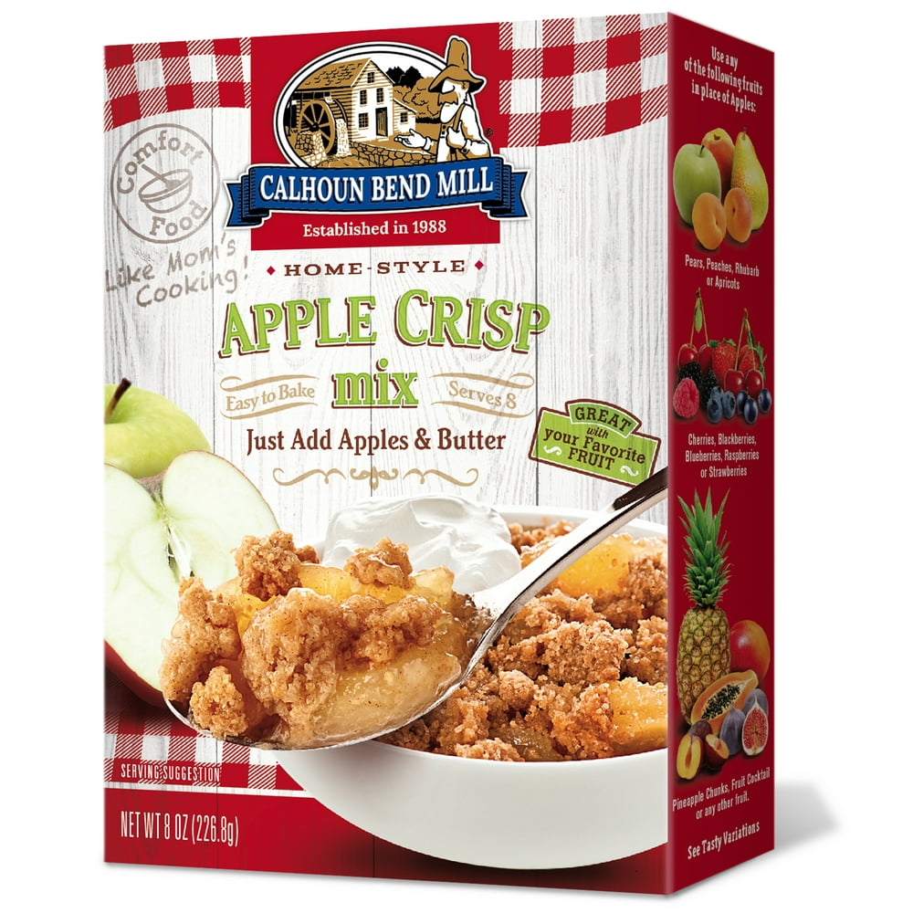 Calhoun Bend Mill Apple Crisp Mix, 8 Oz