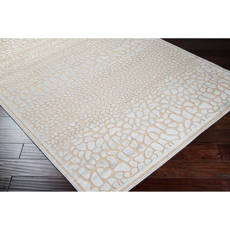 Meticulously Woven Grey Animal Print Abstract Rug 7 6 X 10 Meticulously Woven Grey Animal Print Abstract Rug 7 6 X