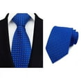 thumbnail image 3 of Lavaport Mens Wedding Formal Office Striped Necktie, 3 of 3