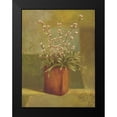 thumbnail image 2 of Belamar, Ella 12x14 Black Modern Framed Museum Art Print Titled - Orchids II, 2 of 5