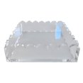 thumbnail image 1 of Scalloped Acrylic Tray Acrylic Scalloped Tray With Mat Acrylic Picture Frame Decorative Tray Tray For Coffee Table Clear Acrylic Tray Clear Decorative Tray Organizing, 1 of 9