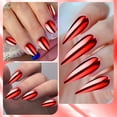 thumbnail image 3 of Metallic Mirror Nail Polish, Quick Dry No-Bake Nail Polish in Glass Bottle, Long Lasting Mirror Finish, Easy to Apply & Even Coating, Multiple Colors for Daily, Party & Wedding Nail Art, 3 of 5