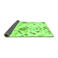 thumbnail image 2 of Ahgly Company Indoor Rectangle Abstract Green Modern Area Rugs, 5' x 8', 2 of 4