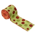 thumbnail image 2 of Wired Christmas Ribbon, 14.92 Ft / 179 x2.48 in Red Green Polka Pot Ribbon for Christmas Tree, Gift Wapping, Bow Making, Wreath Making, Holiday Decorations, 2 of 4