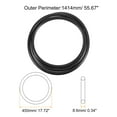 thumbnail image 2 of Unique Bargains Universal Sewing Machine Motor Stretch Belt 1414mm 56" Perimeter, 8.6mm Belt Thick, 2 of 5