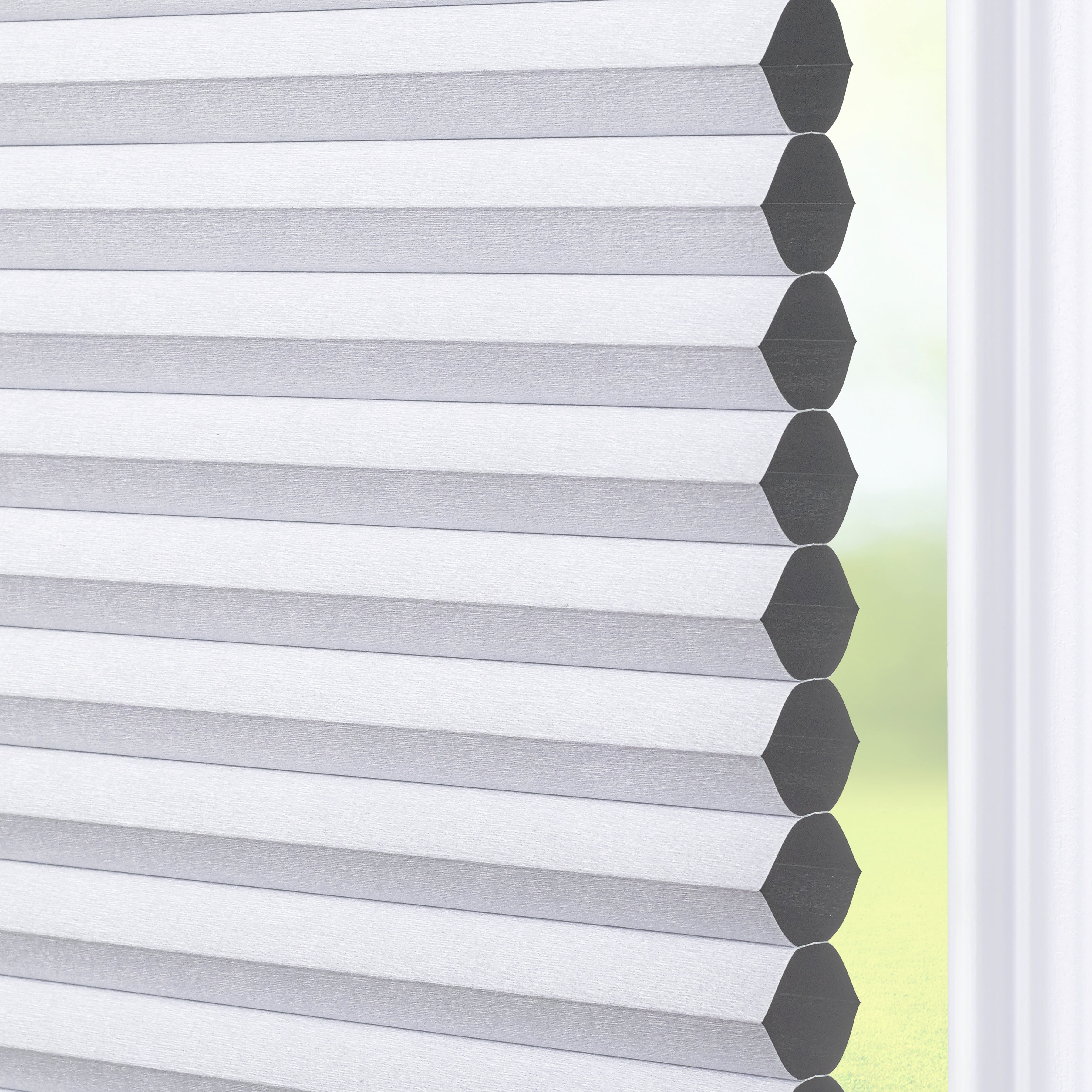 Coverscaped Top-Down Bottom-Up Cellular Shade, Room Darkening White, 70.75 x 48