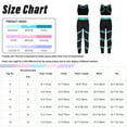 thumbnail image 5 of CHICTRY Girls 2Pcs Dance Sports Suit Tracksuit Sleeveless Crop Top with Athletic Leggings Set Activewear, 5 of 5