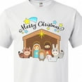 thumbnail image 4 of Inktastic Merry Christmas Cute Nativity Scene T-Shirt, 4 of 5