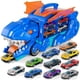thumbnail image 1 of Toddler Truck Toys for 3 4 5 6 Years Old Boys, Toys Cars Track Set Dinosaur Transporter Truck , Transforms into Dino, Toddler Car Toys Set for Kids Bo, 1 of 5