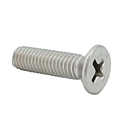 

FixtureDisplays® 10-32 X 3/4 Stainless Flat Head Machine Screws Full Thread Phillips Drive Stainless Steel 18-8 Machine Thread 315275