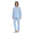 thumbnail image 4 of Kolipajam 100% Cotton Pajamas for Women Long-Sleeve Pjs Cozy Button Down Boyfriend Sleepwear L, 4 of 6