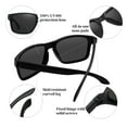 thumbnail image 7 of Joopin Sports Polarized Sunglasses for Men Women Flexible Frame Cycling Running Driving Fishing Mountaineering, 7 of 7
