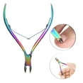 thumbnail image 1 of Nail Dead Skin Clipper, Colorful  Trimmer Stainless Steel Nail  Manicure Tool  Pedicure Tool Trimmer Cutter Nipper Scissor Scraper, 1 of 8