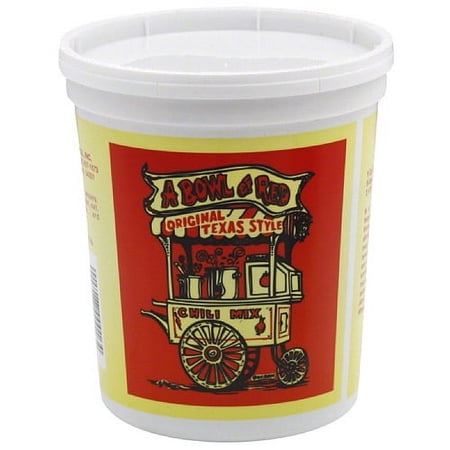A Bowl of Red Original Texas Style Chili Mix, 16 oz, (Pack of 6)