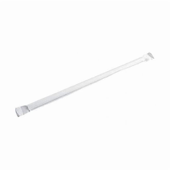 Manufacturer Varies Jumbo Straw,Paper,7-3/4" L,White,PK2000 EPS775JWW