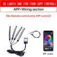 thumbnail image 1 of Tira de lámpara ambiental decorativa para Moto, luz LED de ambiente para coche y motocicleta, Control remoto, sonido Flexible e impermeable, 12V, 1 of 5
