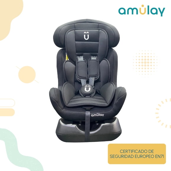 Autoasiento 0-25kg Negro