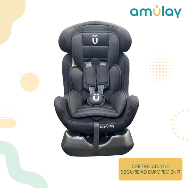 Autoasiento 0-25kg Negro