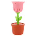 thumbnail image 1 of LEEYNEER 1Pcs Wedding Bubble Machine Rose Shape Flower Bubble Blower for Outdoor Events in Pink, 1 of 8