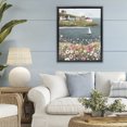 thumbnail image 3 of Stupell Industries Rustic Lodge Pink Meadow & Sailboats Black Floating Frame Canvas Art, 25 x 31, by Riley B, 3 of 8