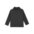 thumbnail image 3 of vastwit Kids Girls Long Sleeve Base Layer Thermal Tops Winter Baselayer Plain T-Shirt Workout Dance Black 130, 3 of 5