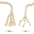 thumbnail image 4 of BE-TOOL Cotton Rope Macrame Cord Three-Strand Synthetic for DIY Craft Making 6mm-20mm Choice White Reusable & Washable, 4 of 8