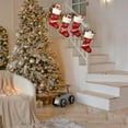thumbnail image 5 of Joy Christmas Medias Juego de 1, medias navideñas de felpa grandes de 18 pulgadas, medias navideñas personalizadas para colgar para adornos de decoración de árbol de Navidad, 5 of 5