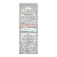 thumbnail image 2 of Unique Loom Nyla Collection Area Rug - Smile (2' x 6' Runner Multi/Gray), 2 of 6