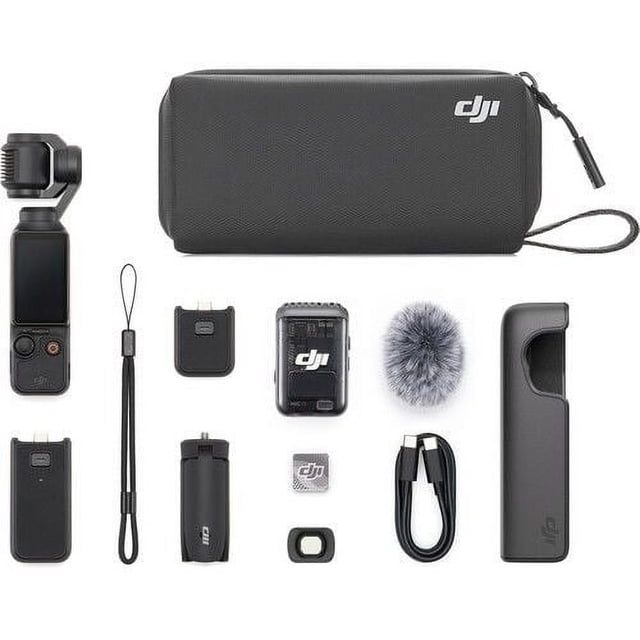 Kit Camara Portatil DJI Osmo Pocket 3 Creator Combo - Negro