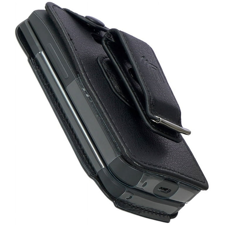 Case for TCL Flip 3 Phone, Nakedcellphone [Black Vegan Case for TCL Flip 3 Phone, Nakedcellphone [Black Vegan