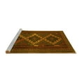 thumbnail image 2 of Ahgly Company Machine Washable Indoor Rectangle Persian Yellow Traditional Area Rugs, 5' x 8', 2 of 4