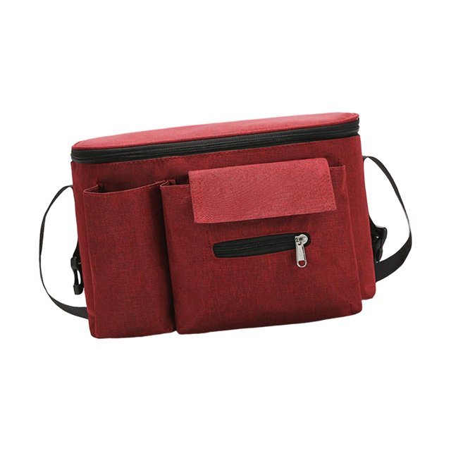 Bolsa de Almacenamiento Zulema Organizador de Cochecito Rojo