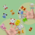thumbnail image 3 of Musbetu 5/10Pcs Farm Animal Toy Number Learning Counting Matching Sorting Fine Motor Game Educational Mini Animal Finger Puppet Toddlers Boys Girls Gift, 3 of 7