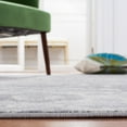 thumbnail image 4 of SAFAVIEH Brentwood Zharko Oriental Runner Rug, 2' x 9', Grey/Light Grey, 4 of 8