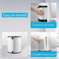 thumbnail image 5 of Replacement Filter for -H133 Air Purifier,H13 True HEPA and Activated Carbon Filter Set,Part -H133-P2021122488, 5 of 5