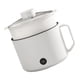thumbnail image 4 of Mini olla caliente portátil de calentamiento rápido fácil de limpiar cocina eléctrica multifuncional para el hogar dormitorios oficina enchufe AU 220 V blanco olla individual + cesta, 4 of 5