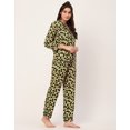 thumbnail image 3 of Moomaya Sleepwear, Printed Night Suit For Women, Two-Piece Lounge Set, 3 of 9